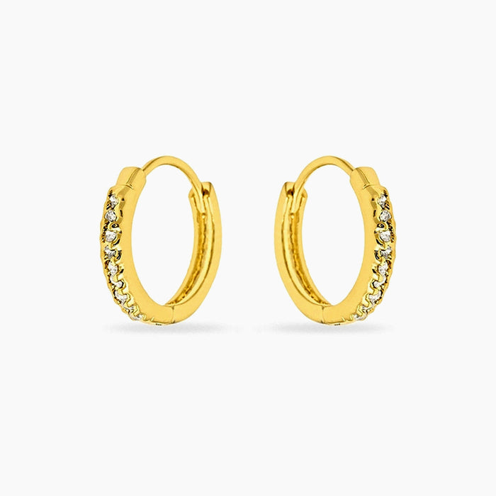 Missy 14k Gold Mini Hoop Earrings