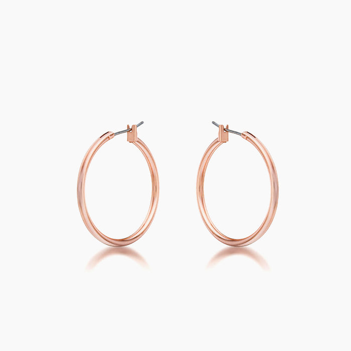 Rosegold Small Hoop Earrings